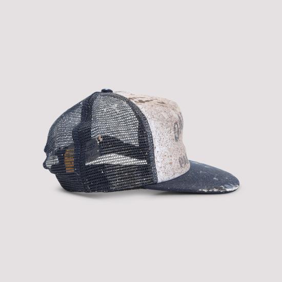 25FW 갤러리 디파트먼트 알렉스 페인트 스플래터 트러커 캡 AC90138NAVYWHITE NAVY WHITE DOM - GALLERY DEPT