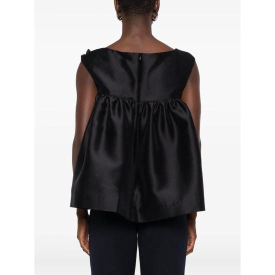 25FW 슈슈/통 민소매 티셔츠 MWDETO06SAT253BA100 BLACK DOM - SHUSHU/TONG