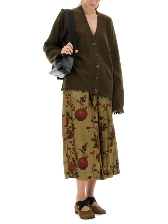 25FW 우마 왕 가디건 UK7156 UW480 GREEN - UMA WANG