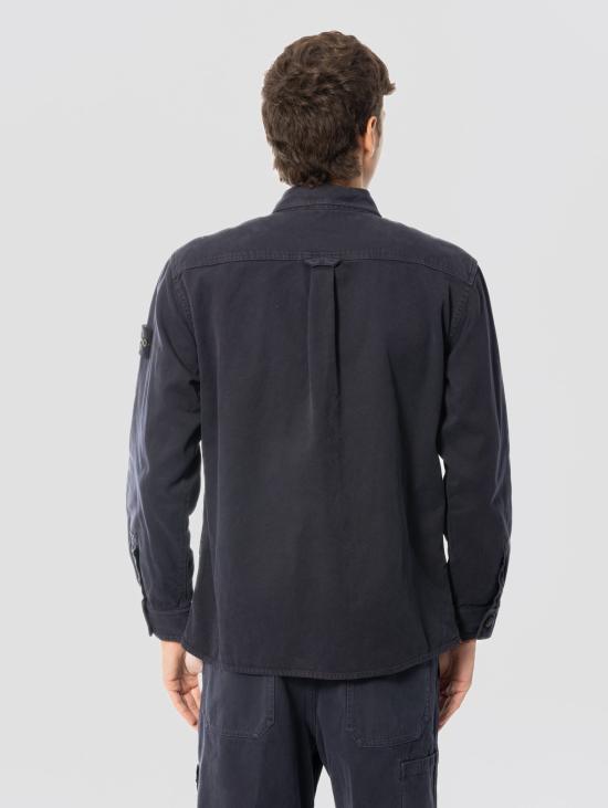 25FW 스톤 아일랜드 긴팔 셔츠 K2S151200025S0184V0126 INK BLUE DOM - STONE ISLAND