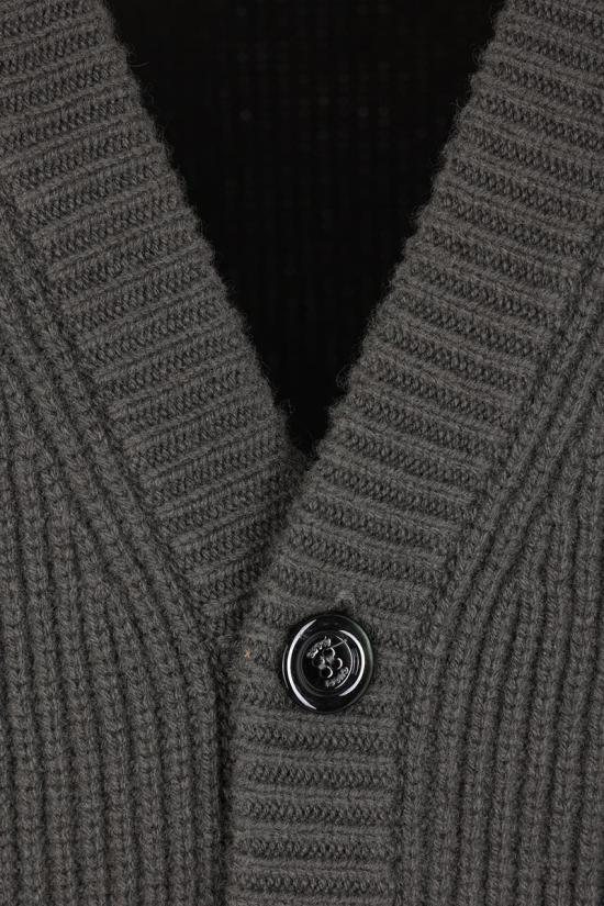 25FW 구찌 울 캐시미어 립 니트 가디건 833501XKEYK3019 FOREST GREEN DOM - GUCCI