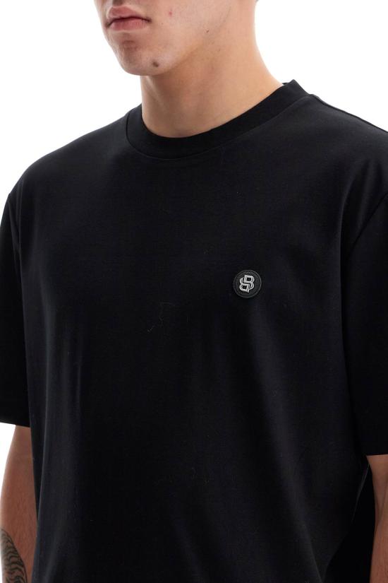  보스 반팔 티셔츠 50520298 001 black - BOSS