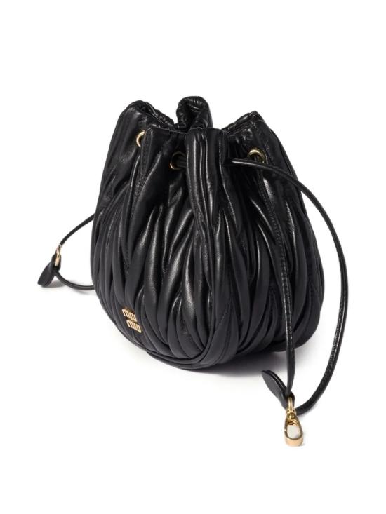 26SS 미우미우 숄더백 5ND022 AFPPF0002 Black - MIU MIU