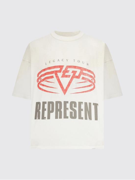 25FW 리프레젠트 반팔 티셔츠 MLM100176 30 White - REPRESENT