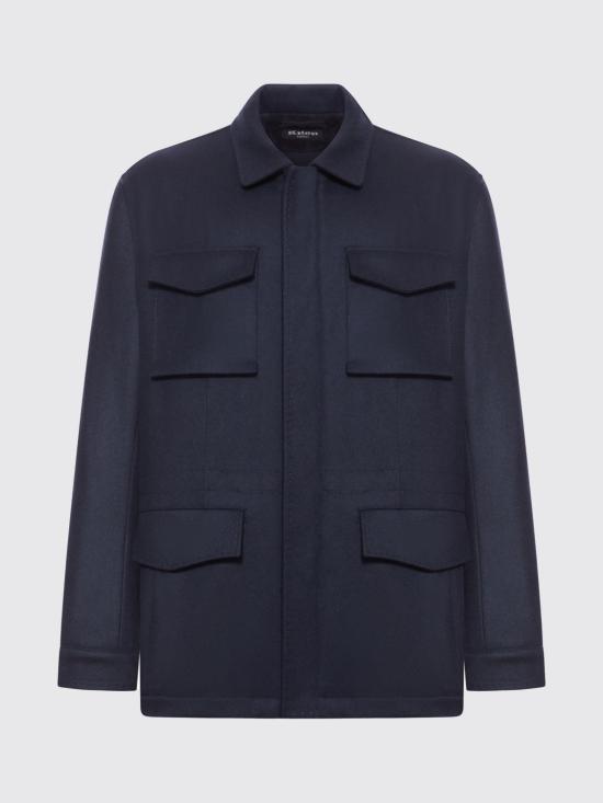 25FW 키톤 자켓 UW2182AV0408H02 003 Blue