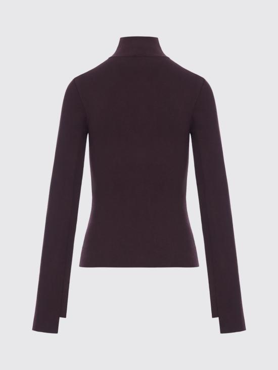 25FW 쿠레쥬 터틀넥 425MPU260FI0001 4010 Burgundy - COURREGES