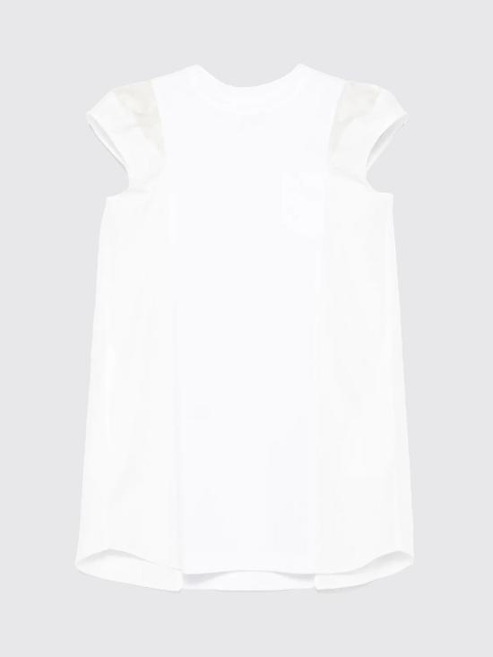 25FW 사카이 롱 원피스 2507912 101 White 1