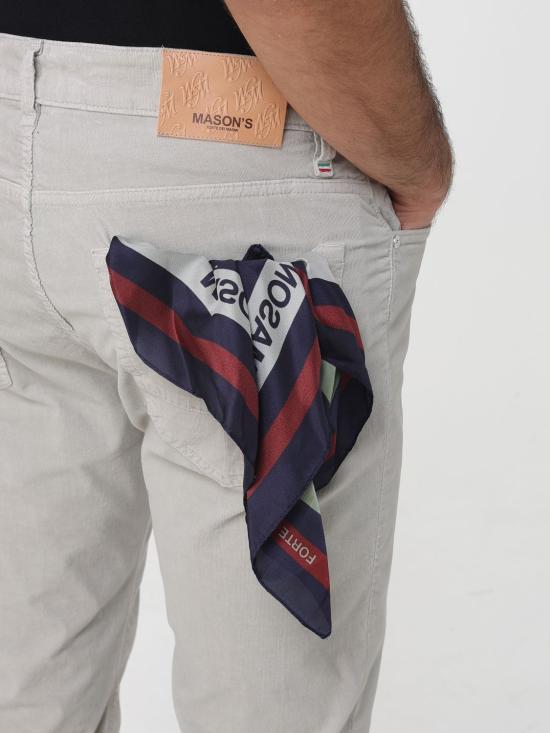 25FW 메이슨 스트레이트 팬츠 35T1J3843VBE151292 292 White - MASON'S