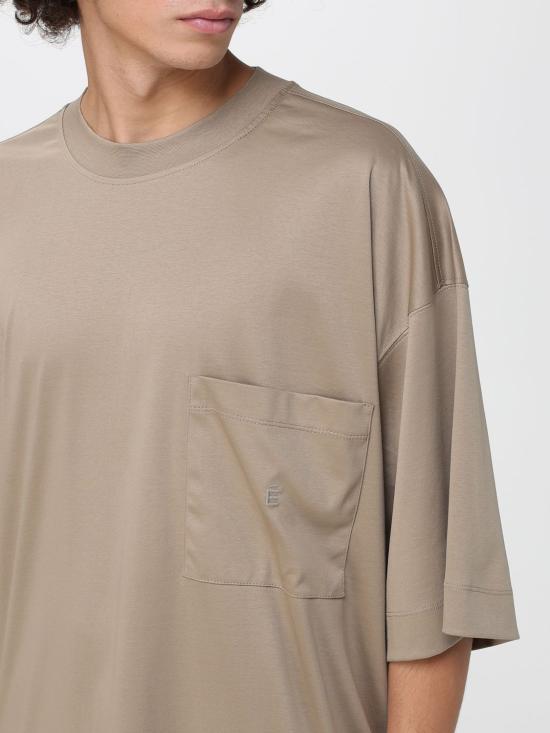 25FW 에뛰드스튜디오 반팔 티셔츠 H25MMTSH160 04 Beige - ETUDES