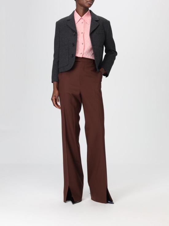 25FW 구찌 클래식 라펠 울 재킷 836720Z7AXH 1168 Grey - GUCCI