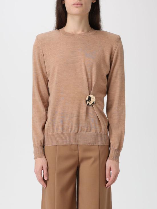 25FW 시모나 코르셀리니 스웨터 A25CPMGE0301 V0748 Tobacco