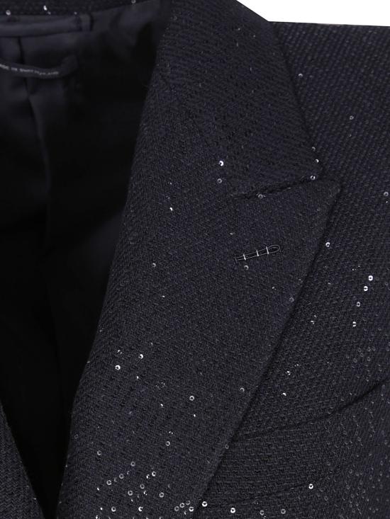 25FW 톰포드 코트 CP1662FAX1629 LB999 Black - TOMFORD