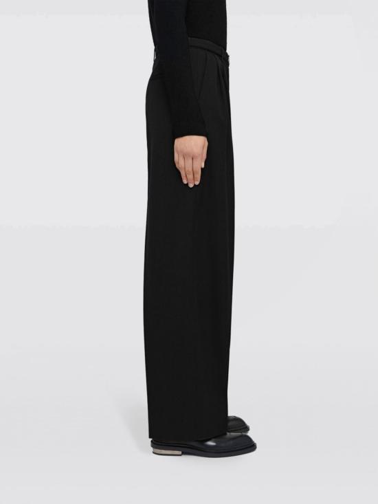 25FW 질샌더 스트레이트 팬츠 J02KA0152J40002 001 Black - JIL SANDER