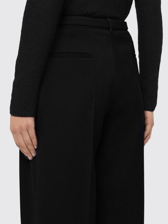 25FW 질샌더 스트레이트 팬츠 J02KA0152J40002 001 Black - JIL SANDER