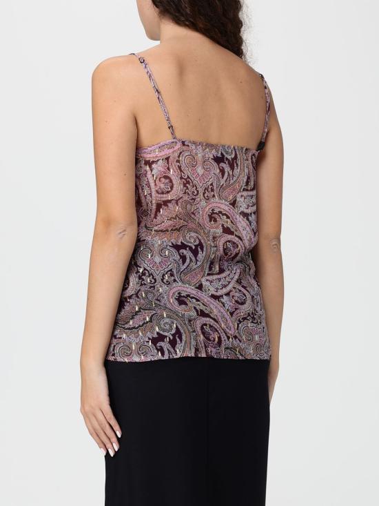 25FW 핑코 탑 106764A38D NY4 Pink - PINKO