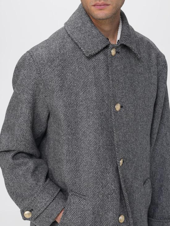 25FW 드롤드무슈 코트 CT147WV014 Grey - DROLE DE MONSIEUR