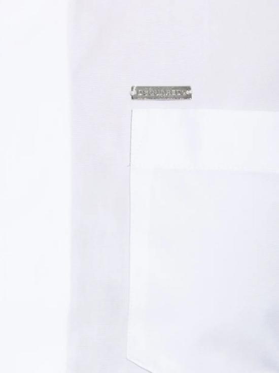 25FW 디스퀘어드2 셔츠 S75DL0910S36275 100 White - DSQUARED2
