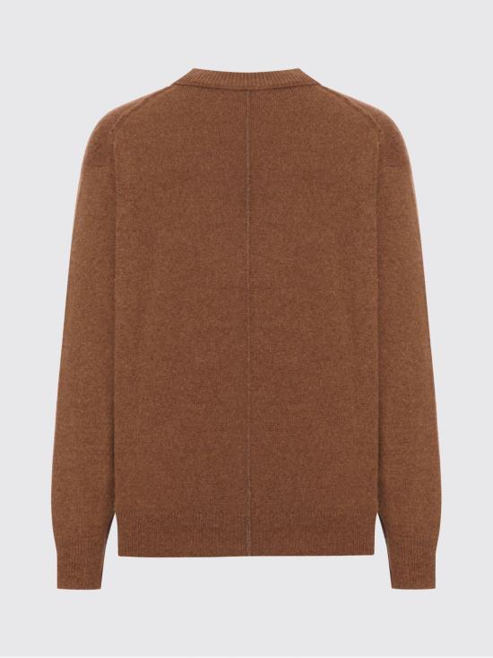 25FW 로베르토 콜리나 스웨터 253M40210 07 Brown - ROBERTO COLLINA