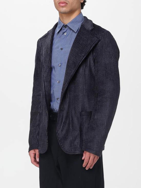 25FW 엠포리오 아르마니 수트 자켓 EM000144TE16802 PB015 Blue - EMPORIO ARMANI