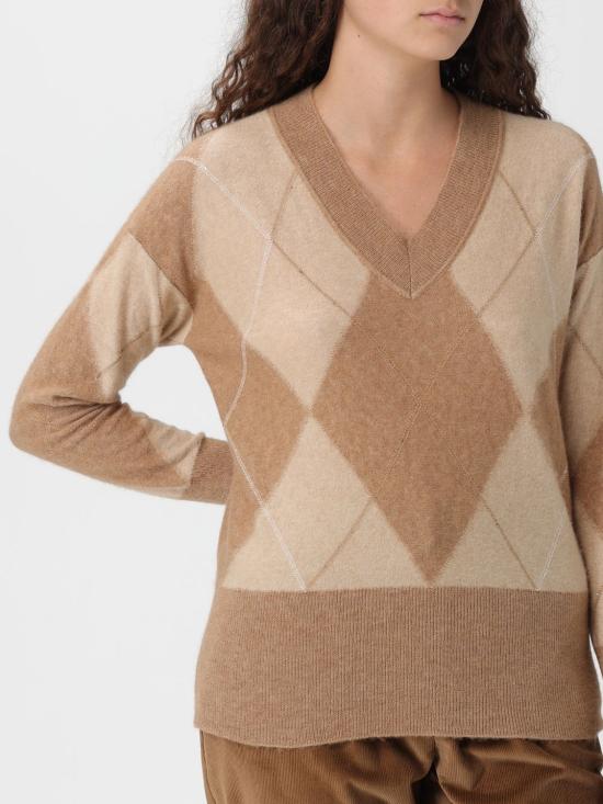 25FW 로레나안토니아찌 스웨터 A25144VM22A3087 2440 Brown - LORENA ANTONIAZZI