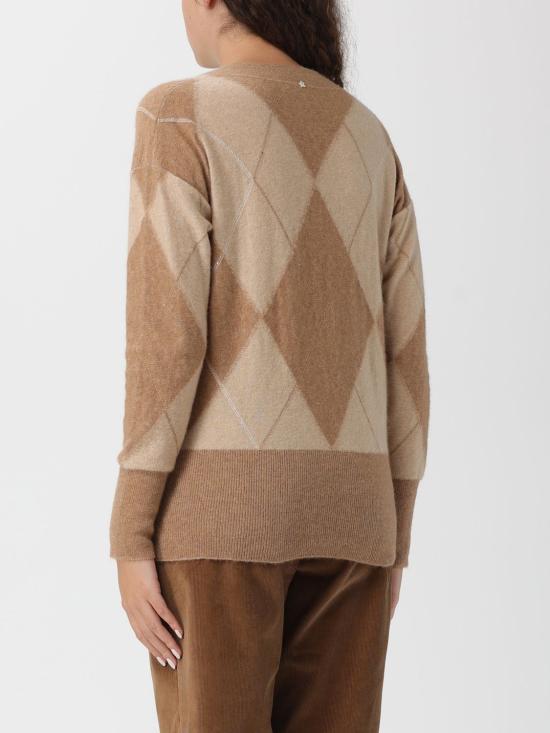 25FW 로레나안토니아찌 스웨터 A25144VM22A3087 2440 Brown - LORENA ANTONIAZZI