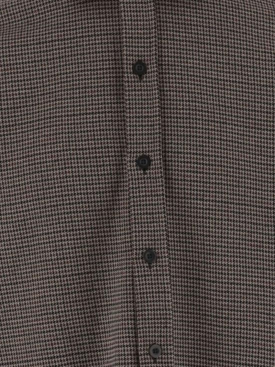 25FW 빈스 긴팔 셔츠 M12789981A 826DRC Brown - VINCE