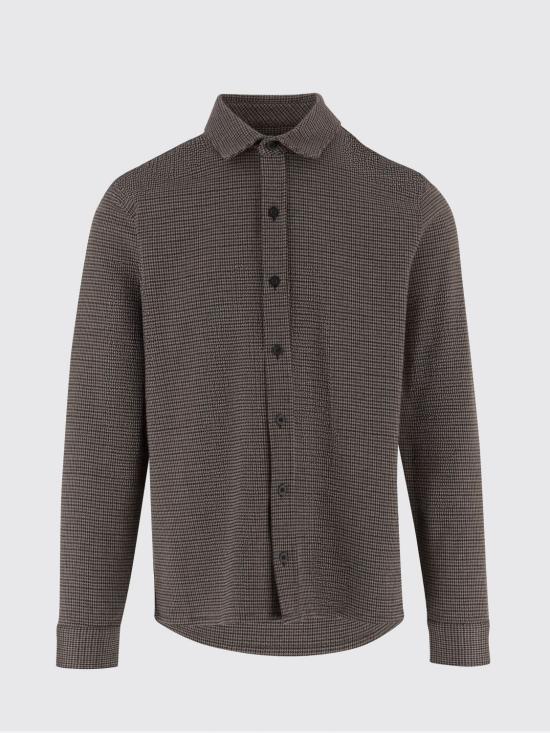 25FW 빈스 긴팔 셔츠 M12789981A 826DRC Brown