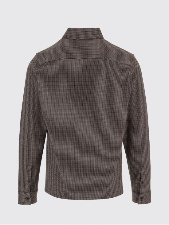 25FW 빈스 긴팔 셔츠 M12789981A 826DRC Brown - VINCE