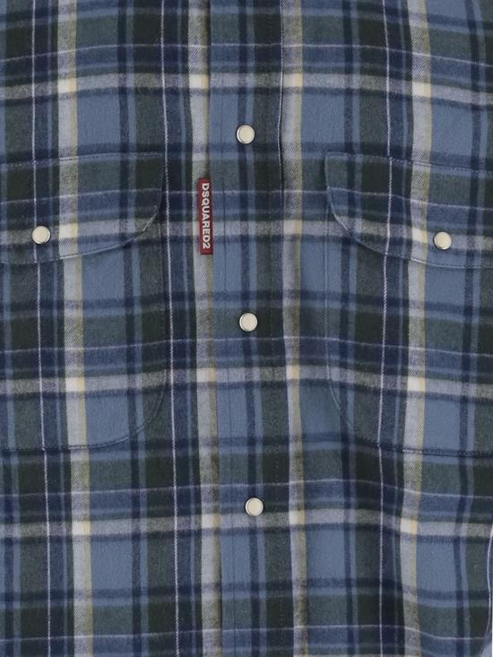 25FW 디스퀘어드2 긴팔 셔츠 S74DM0948D35296 001F Red - DSQUARED2