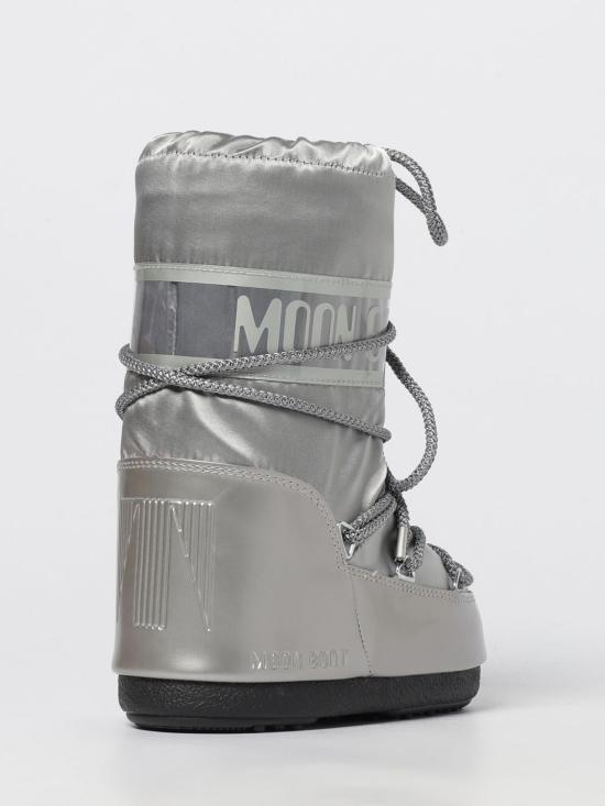 25FW [키즈] 문부츠 미들 부츠 80D1401680 H001 Silver - MOON BOOT