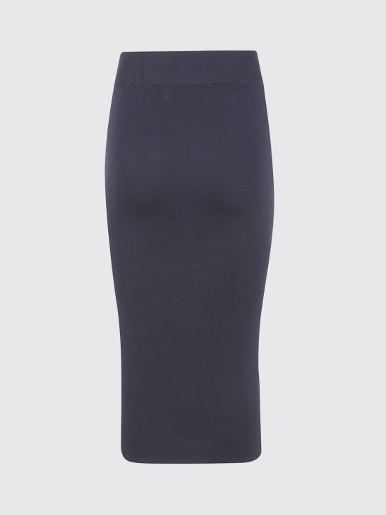 25FW 엔타이어 스튜디오 미디 스커트 UNW2511074BL BL Black - ENTIRE STUDIOS