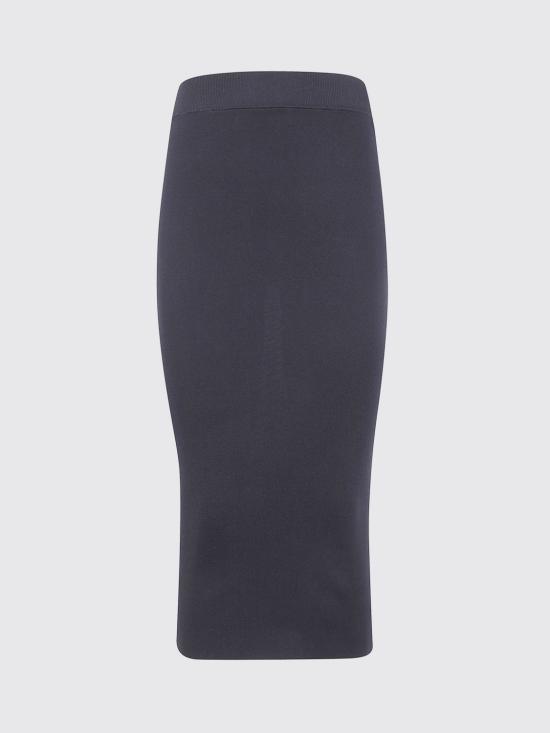 25FW 엔타이어 스튜디오 미디 스커트 UNW2511074BL BL Black