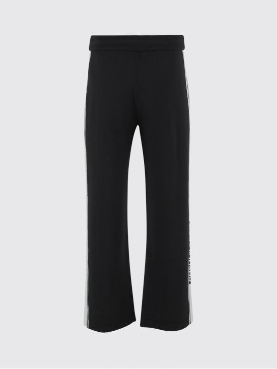 25FW 카사블랑카 트레이닝/조거 팬츠 MPF25KW1012 01 Black - CASABLANCA