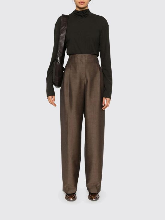 25FW 르메르 터틀넥 TO1306LJ1025 BR507 Brown - LEMAIRE