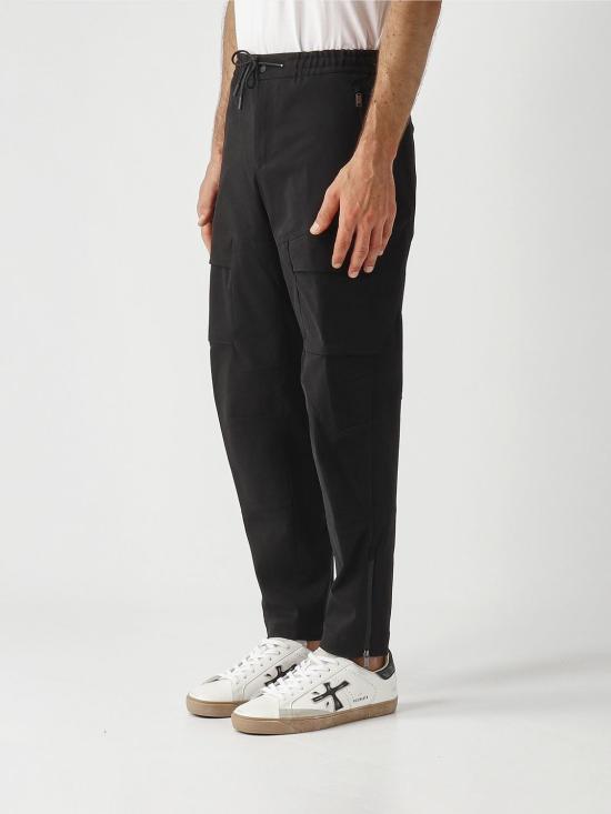 25FW 피티토리노 스트레이트 팬츠 CORSTEZL0KLTNU78 0990 Black - PT TORINO