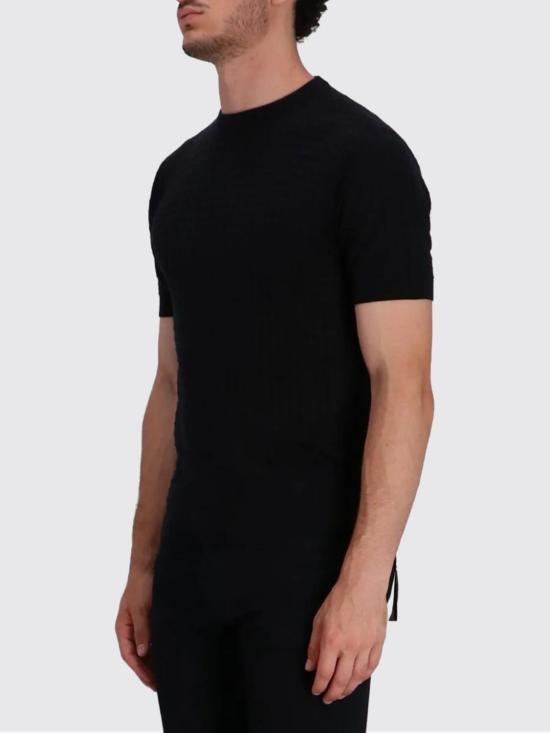 25FW 엠포리오 아르마니 스웨터 EM003504AF14113 UB109 Navy - EMPORIO ARMANI