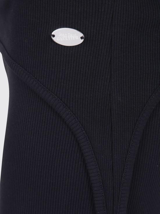 25FW 장 폴 고티에 숏팬츠 2504WTR038J014 00 Black - JEAN PAUL GAULTIER