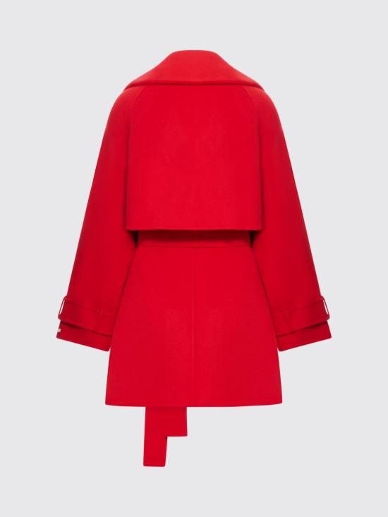 25FW 스포트막스 YOLE 울코트 2522016063600 015 Red - SPORTMAX