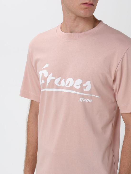 25FW 에뛰드스튜디오 반팔 티셔츠 H25MMTSH102 51 Pink - ETUDES