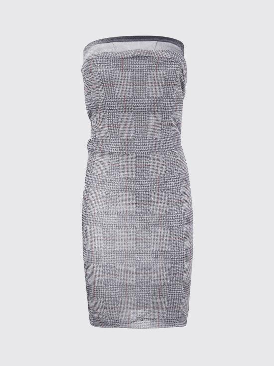 25FW 장 폴 고티에 미디 원피스 2504WSK018M007P 087930 Grey