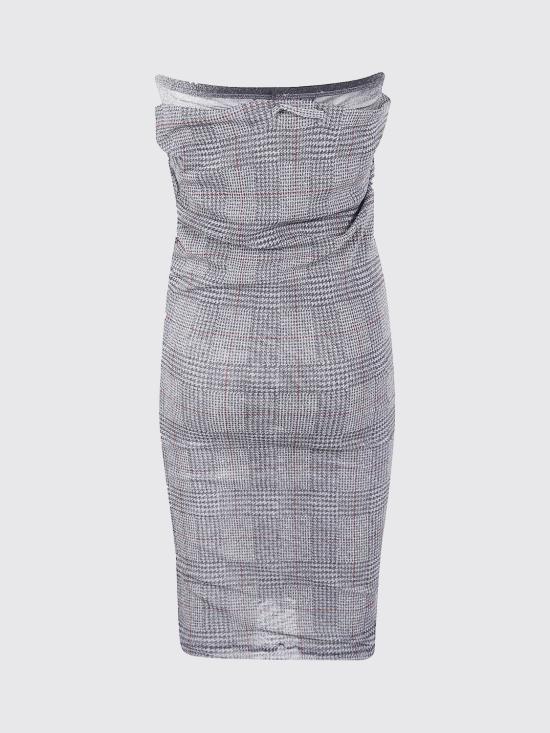 25FW 장 폴 고티에 미디 원피스 2504WSK018M007P 087930 Grey - JEAN PAUL GAULTIER