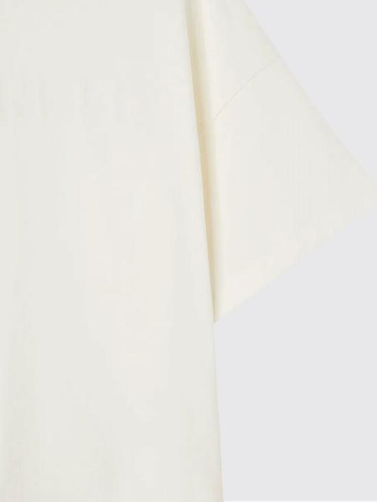 25FW 질샌더 반팔 티셔츠 J21GC0168J20243 102 White - JIL SANDER