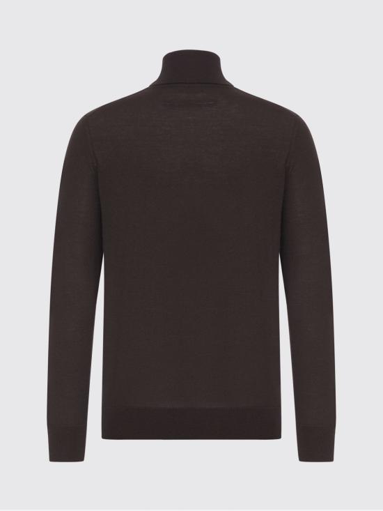 25FW 에르메네질도제냐 스웨터 UGJ00A2120 M99 Tobacco - ERMENEGILDO ZEGNA