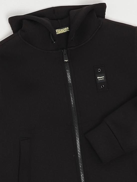 25FW [키즈] 블라우어 풀오버 25WBLKF02445004745 999 Black - BLAUER