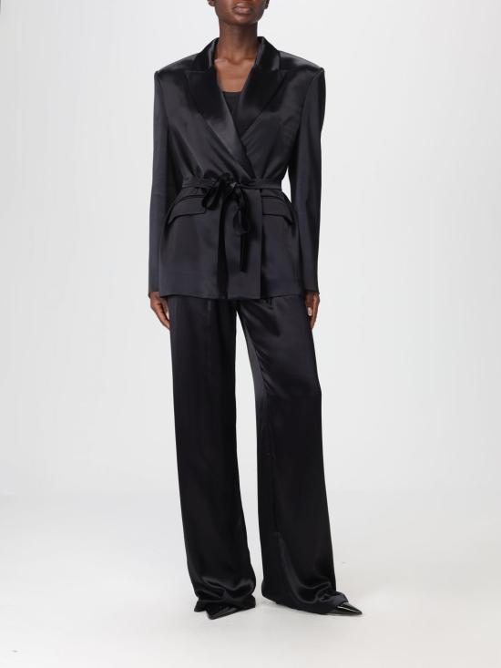 25FW 안다마네 스트레이트 팬츠 TM180408ATNV127 999 Black - ANDAMANE