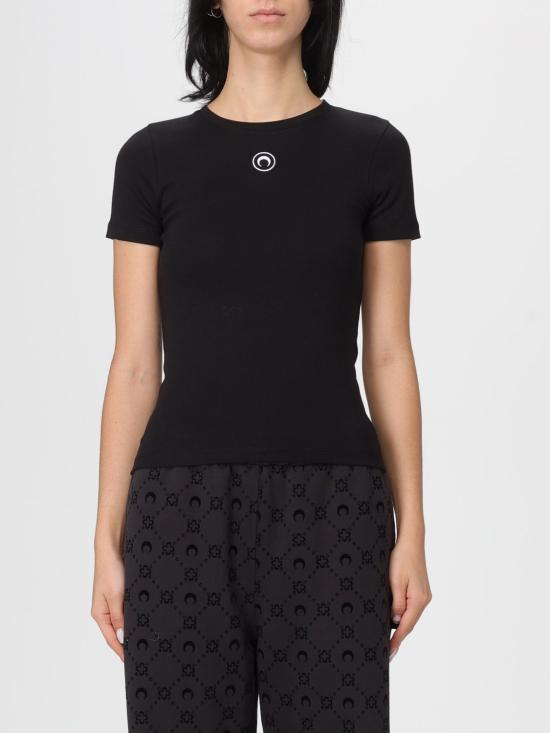 25FW 마린세르 반팔 티셔츠 WTT012ACJER0008 BK99 Black