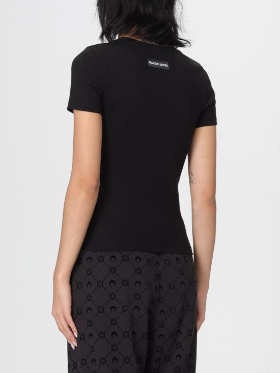 25FW 마린세르 반팔 티셔츠 WTT012ACJER0008 BK99 Black - MARINE SERRE