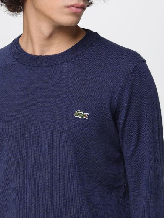 25FW 라코스테 스웨터 AH3225 3GF Blue - LACOSTE