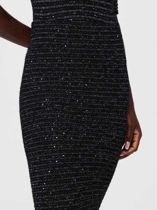 25FW 시모나 코르셀리니 미디 스커트 A25CEGO05001 V0000 Black - SIMONA CORSELLINI