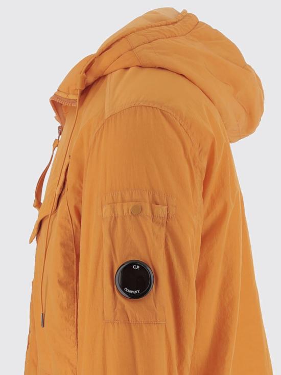 25FW 씨피 컴퍼니 크롬 R 후드 렌즈 자켓 19CMOS084A005904G 434 Orange - C.P. COMPANY